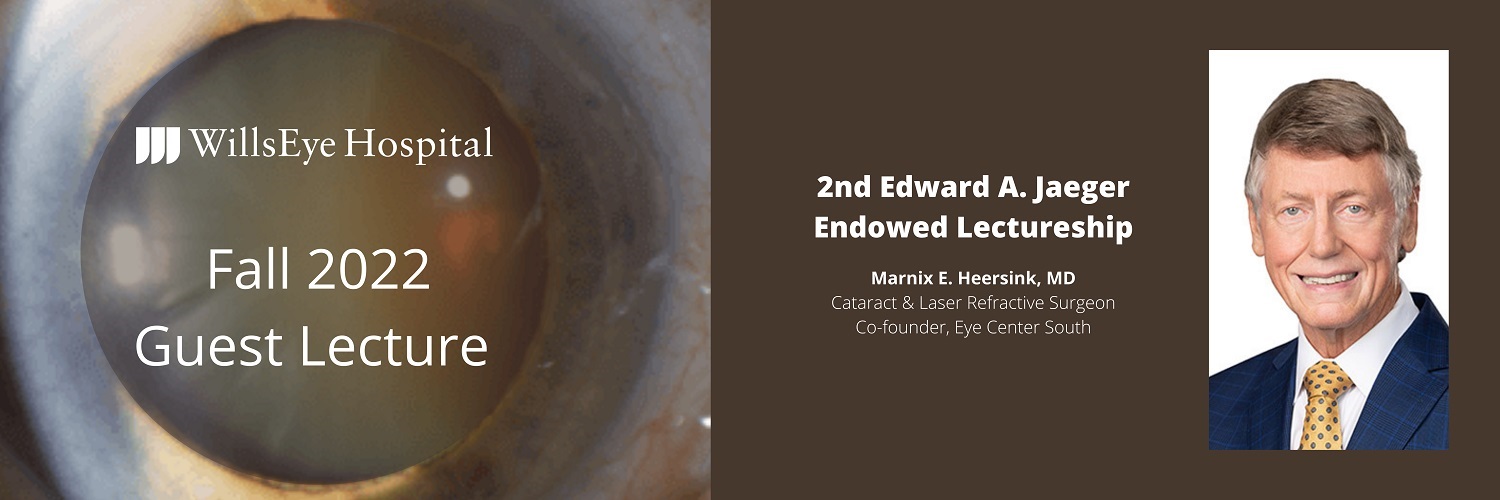 OnDemand - The 2nd Edward A. Jaeger Endowed Lectureship - Innovations and Entrepreneurship: Lessons Learned [Non-CME] Banner